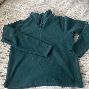 Lands' End Kids Green Fleece Sweatshirt